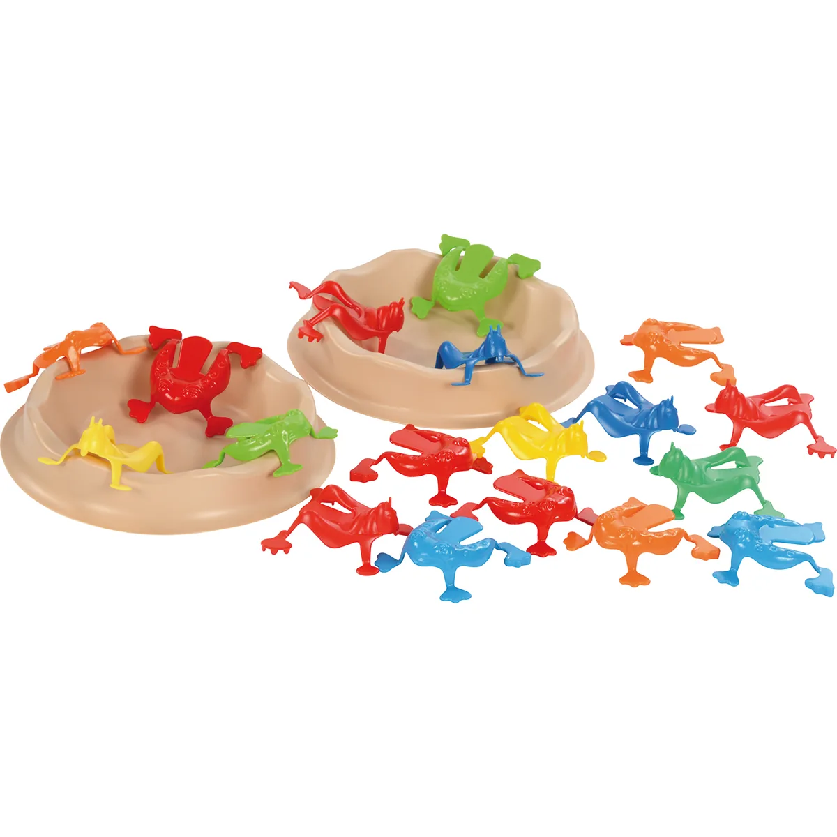 Frosch und Grillen Hüpfspiel Mega — Eduplay padagogisches Spielzeug Kita