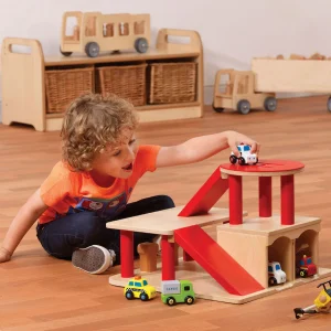 Garage für Kinder unter 2 Jahren — Millhouse Lernspielzeug Schule