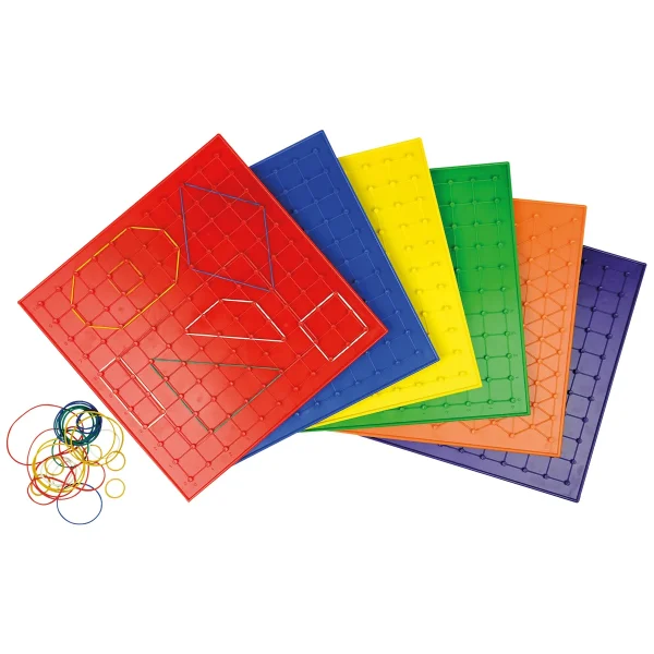 Geo Brett 6er Set 23 cm — Eduplay padagogisches Spielzeug Kita
