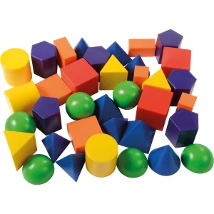 Geoformen farbig 36 Stück — Eduplay padagogisches Spielzeug Kita