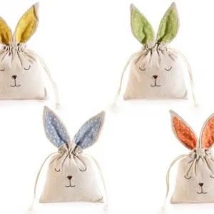 Geschenkbeutel Osterhase "bunte Ohren" — Kiki-Ena Bastelmaterial Naturholz Geschenkbeutel Osterhase "bunte Ohren" — Kiki-Ena Bastelmaterial Naturholz