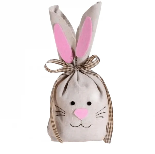 Geschenkbeutel Osterhase "grau" SALE — Kiki-Ena Bastelmaterial Naturholz Geschenkbeutel Osterhase "grau" SALE — Kiki-Ena Bastelmaterial Naturholz