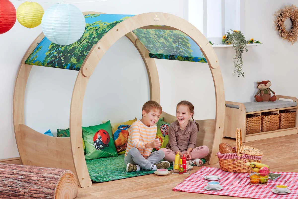 Großes Cosy Cove Plus Natur-Accessoire-Set — Millhouse Lernspielzeug Schule