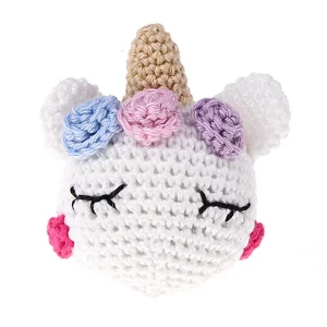 Häkeltier Einhorn — Kiki-Ena Bastelmaterial Naturholz Häkeltier Einhorn — Kiki-Ena Bastelmaterial Naturholz
