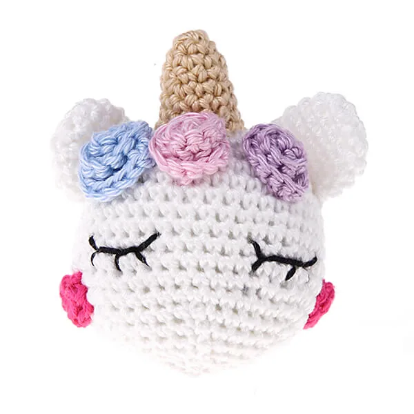Häkeltier Einhorn — Kiki-Ena Bastelmaterial Naturholz