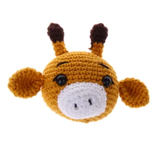 Häkeltier Giraffe — Kiki-Ena Bastelmaterial Naturholz