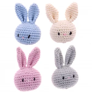 Häkeltier Hase — Kiki-Ena Bastelmaterial Naturholz