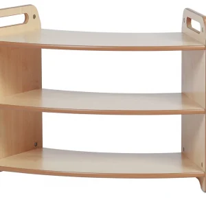 Hohes, 45° offenes Schwenkregal (B 900 mm) — Millhouse Lernspielzeug Schule