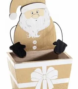 Holzbox Weihnachtsmann — Kiki-Ena Bastelmaterial Naturholz Holzbox Weihnachtsmann — Kiki-Ena Bastelmaterial Naturholz