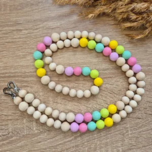 Holzperlen-Handykette „Candy“ Bastelset