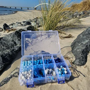 Holzperlen-Mix "Fehmarn" — Kiki-Ena Bastelmaterial Naturholz