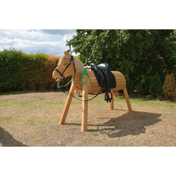 Holzpferd 80 cm lasiert — Eduplay padagogisches Spielzeug Kita Holzpferd 80 cm lasiert — Eduplay padagogisches Spielzeug Kita