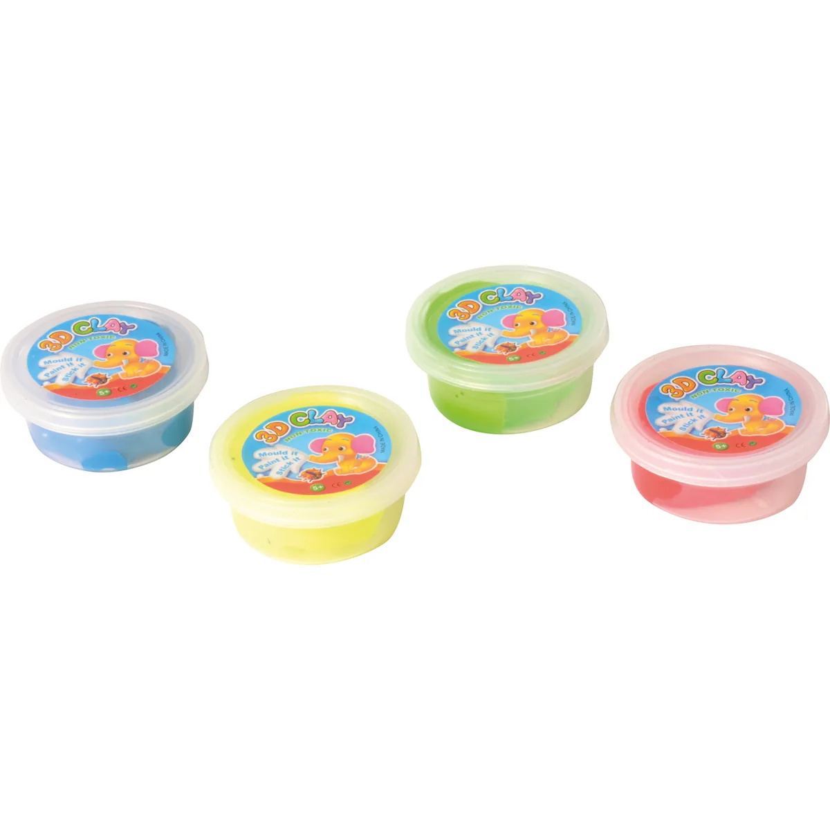 Hüpfknete 4er Set — Eduplay padagogisches Spielzeug Kita