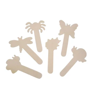 Insekten Holzbastelstäbchen 6er Set — Eduplay padagogisches Spielzeug Kita