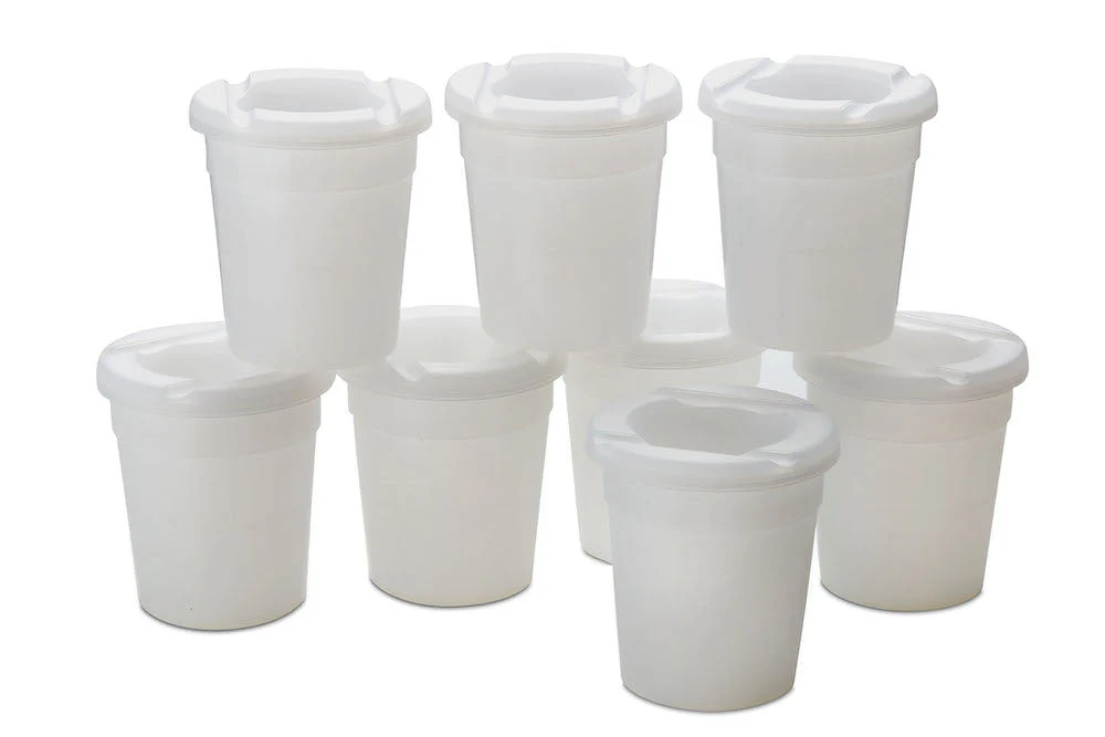 Klare Farbtöpfchen – 8er-Set — Millhouse Lernspielzeug Schule