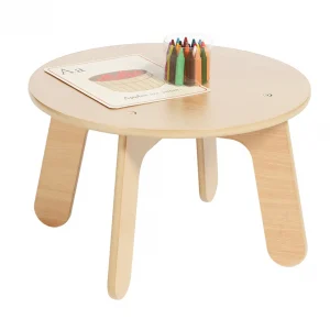 Kleiner runder Tisch — Millhouse Lernspielzeug Schule