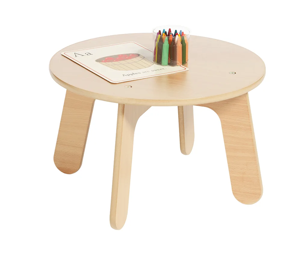 Kleiner runder Tisch — Millhouse Lernspielzeug Schule