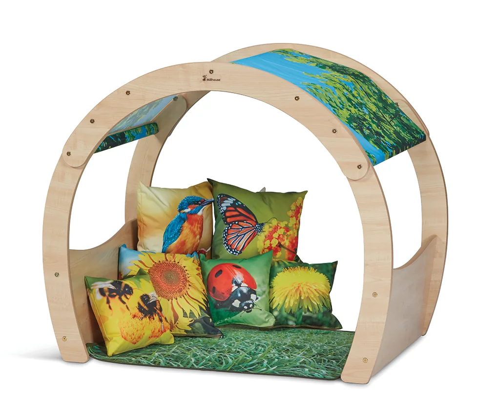 Kleines Cosy Cove Plus Natur-Accessoire-Set — Millhouse Lernspielzeug Schule