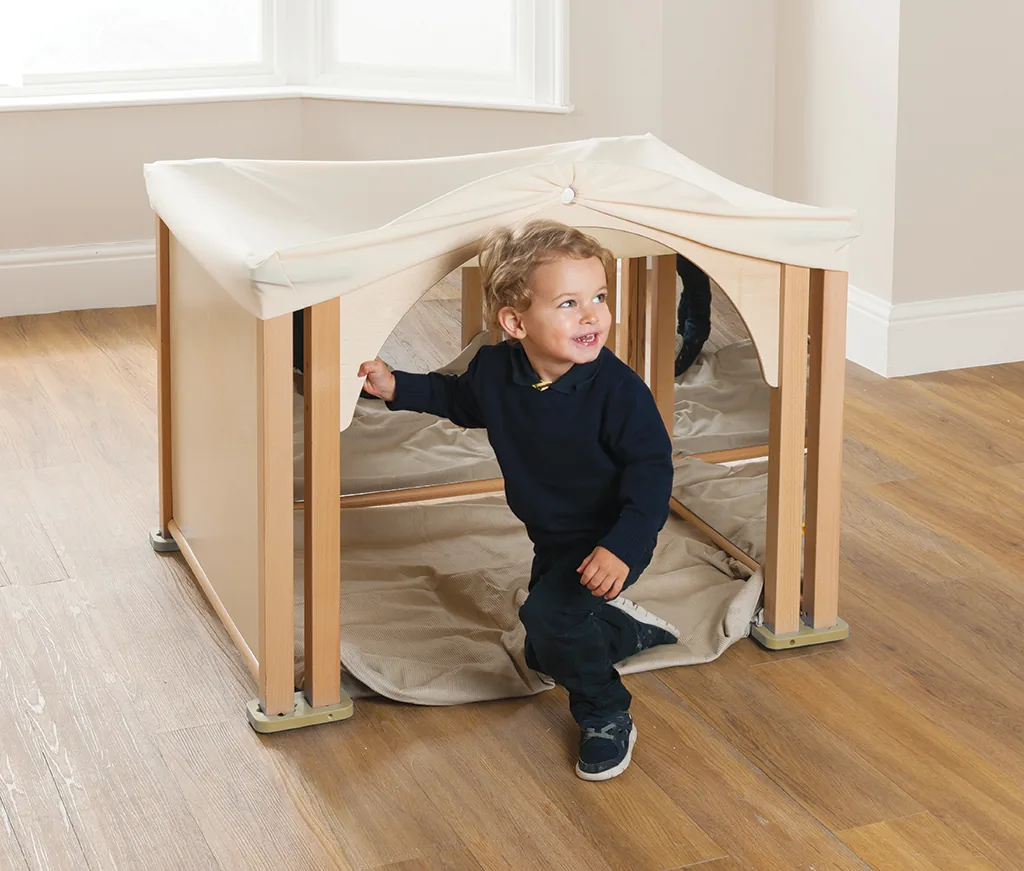 Kleinkind-Spielpanel-Starterset – Gemütliches Spiegelhöhlen-Set — Millhouse Lernspielzeug Schule