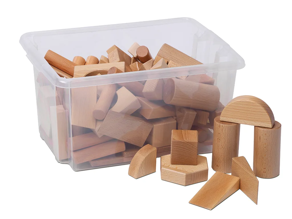 Konstruktionsset 3 – Set mit verschiedenen Formen — Millhouse Lernspielzeug Schule