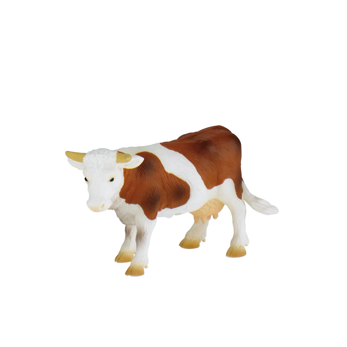 Kuh braun/weiss Spielfigur — Eduplay padagogisches Spielzeug Kita