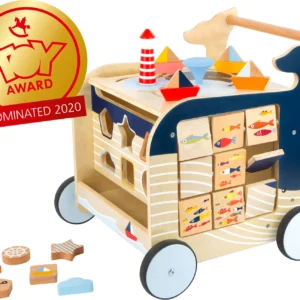 Lauflernwagen Wal — Millhouse Lernspielzeug Schule