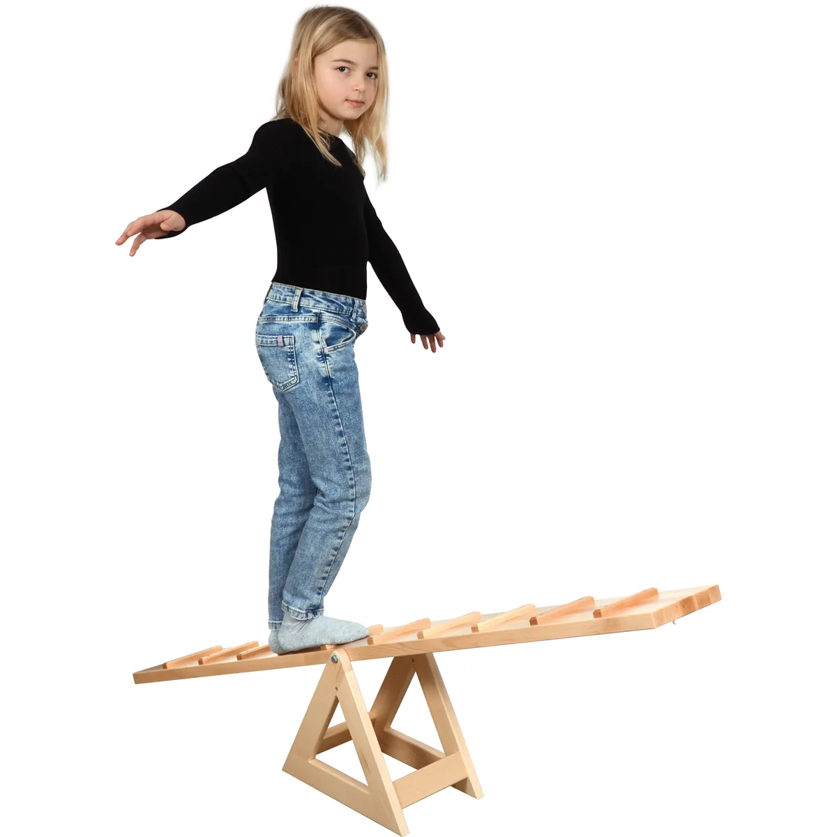 Laufwippe aus Holz — Eduplay padagogisches Spielzeug Kita Laufwippe aus Holz — Eduplay padagogisches Spielzeug Kita