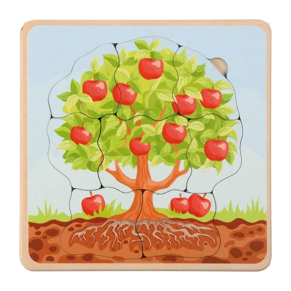 Lebenszyklen Puzzle Apfelbaum — Eduplay padagogisches Spielzeug Kita Lebenszyklen Puzzle Apfelbaum — Eduplay padagogisches Spielzeug Kita