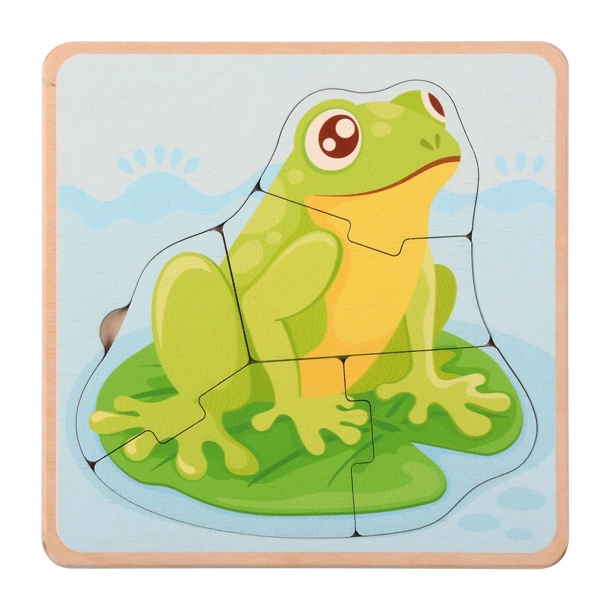 Lebenszyklen Puzzle Frosch — Eduplay padagogisches Spielzeug Kita