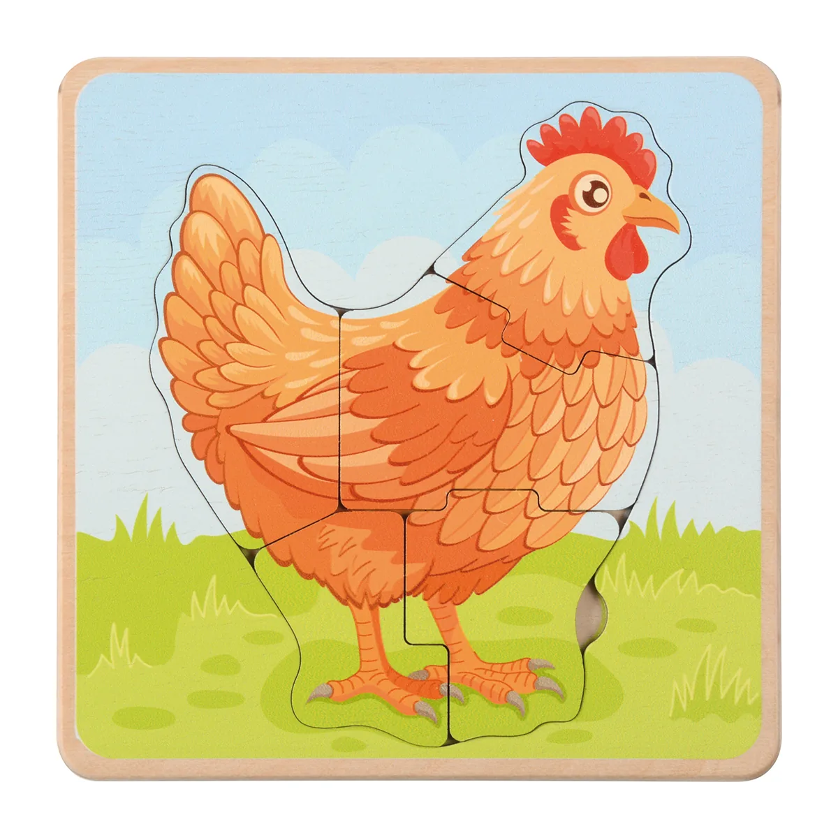 Lebenszyklen Puzzle Huhn — Eduplay padagogisches Spielzeug Kita Lebenszyklen Puzzle Huhn — Eduplay padagogisches Spielzeug Kita