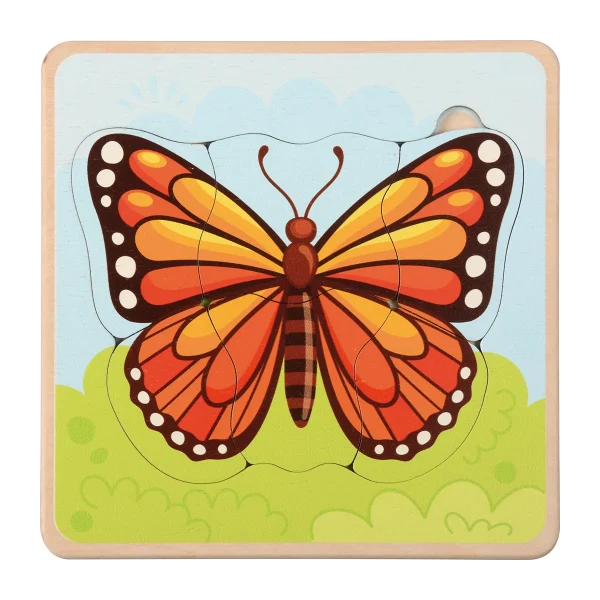 Lebenszyklen Puzzle Schmetterling — Eduplay padagogisches Spielzeug Kita