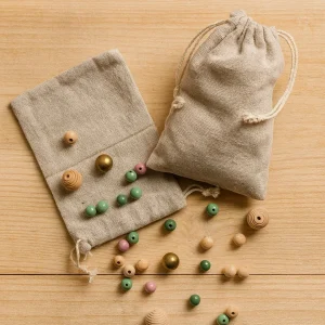 Leinensäckchen 10x15 cm — Kiki-Ena Bastelmaterial Naturholz Leinensäckchen 10x15 cm — Kiki-Ena Bastelmaterial Naturholz