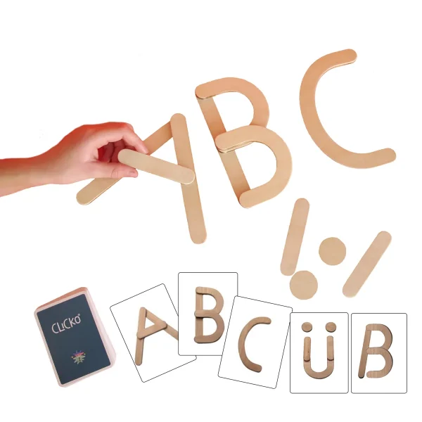 Lerne die Buchstaben 11-tlg. — Eduplay padagogisches Spielzeug Kita