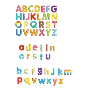 Magnet-Buchstaben in Box 100-tlg. — Eduplay padagogisches Spielzeug Kita