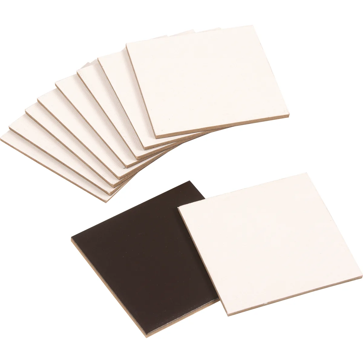 Magnet Leinwandquadrate klein 12er Set — Eduplay padagogisches Spielzeug Kita