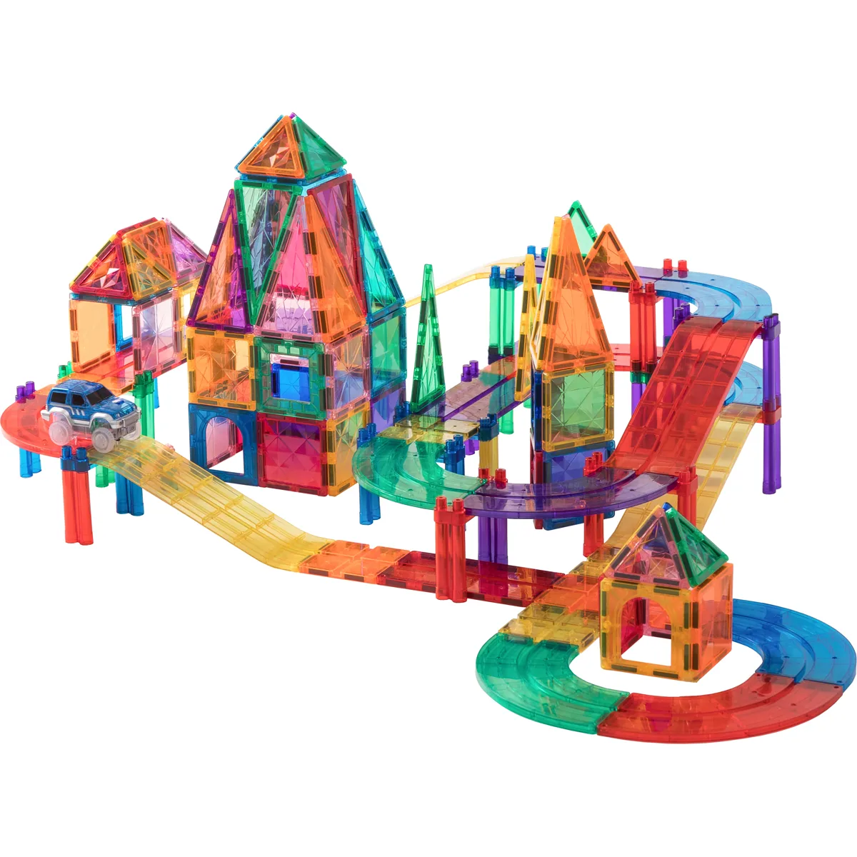Magnet Rennbahn 120 Teile — Eduplay padagogisches Spielzeug Kita