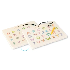 Magnet Schreibtafel Gross und Kleinbuchstaben — Eduplay padagogisches Spielzeug Kita