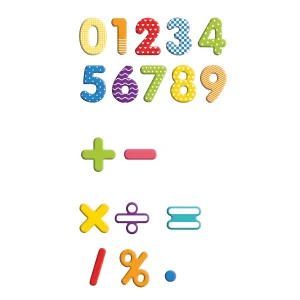 Magnet-Ziffern in Box 90-tlg. — Eduplay padagogisches Spielzeug Kita