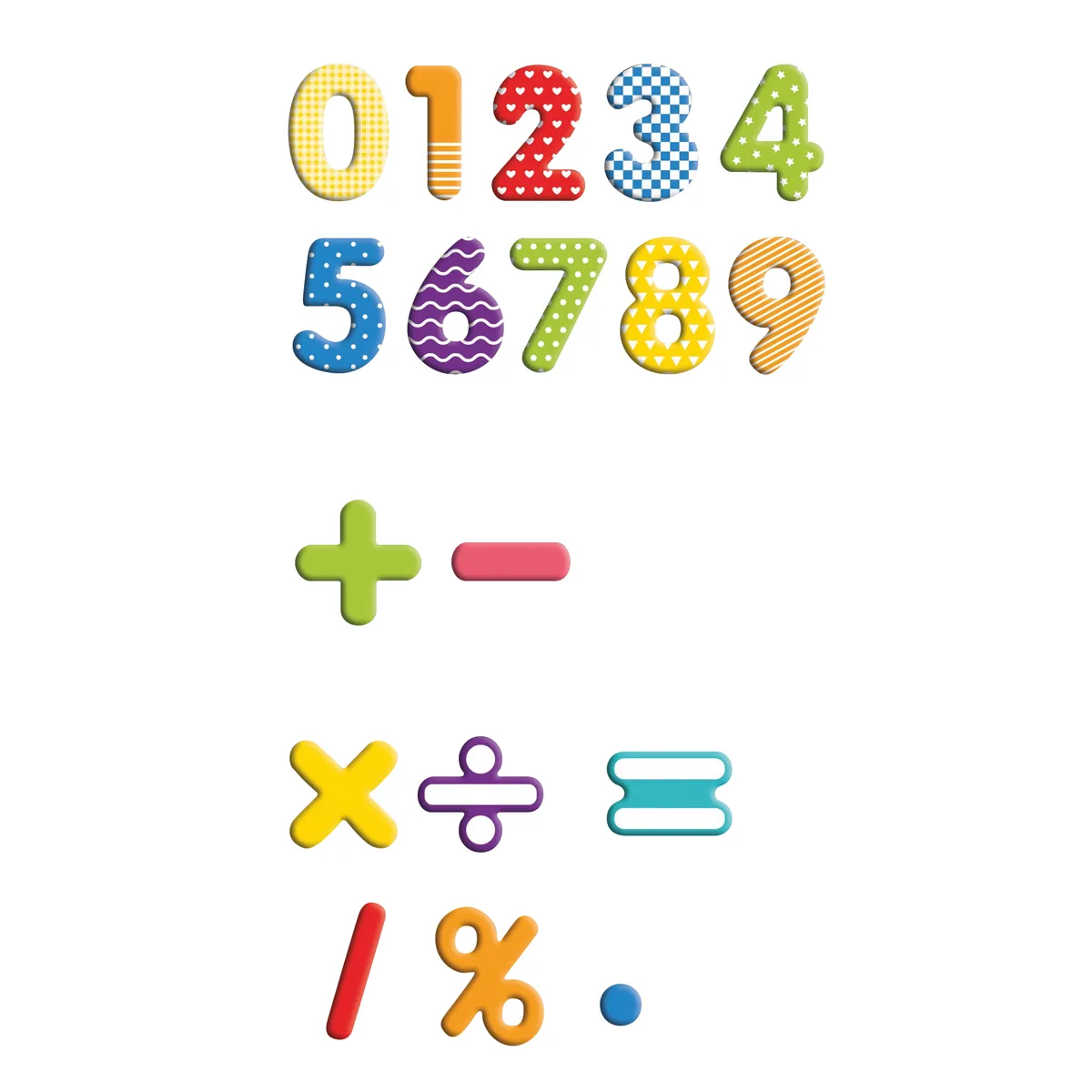 Magnet-Ziffern in Box 90-tlg. — Eduplay padagogisches Spielzeug Kita