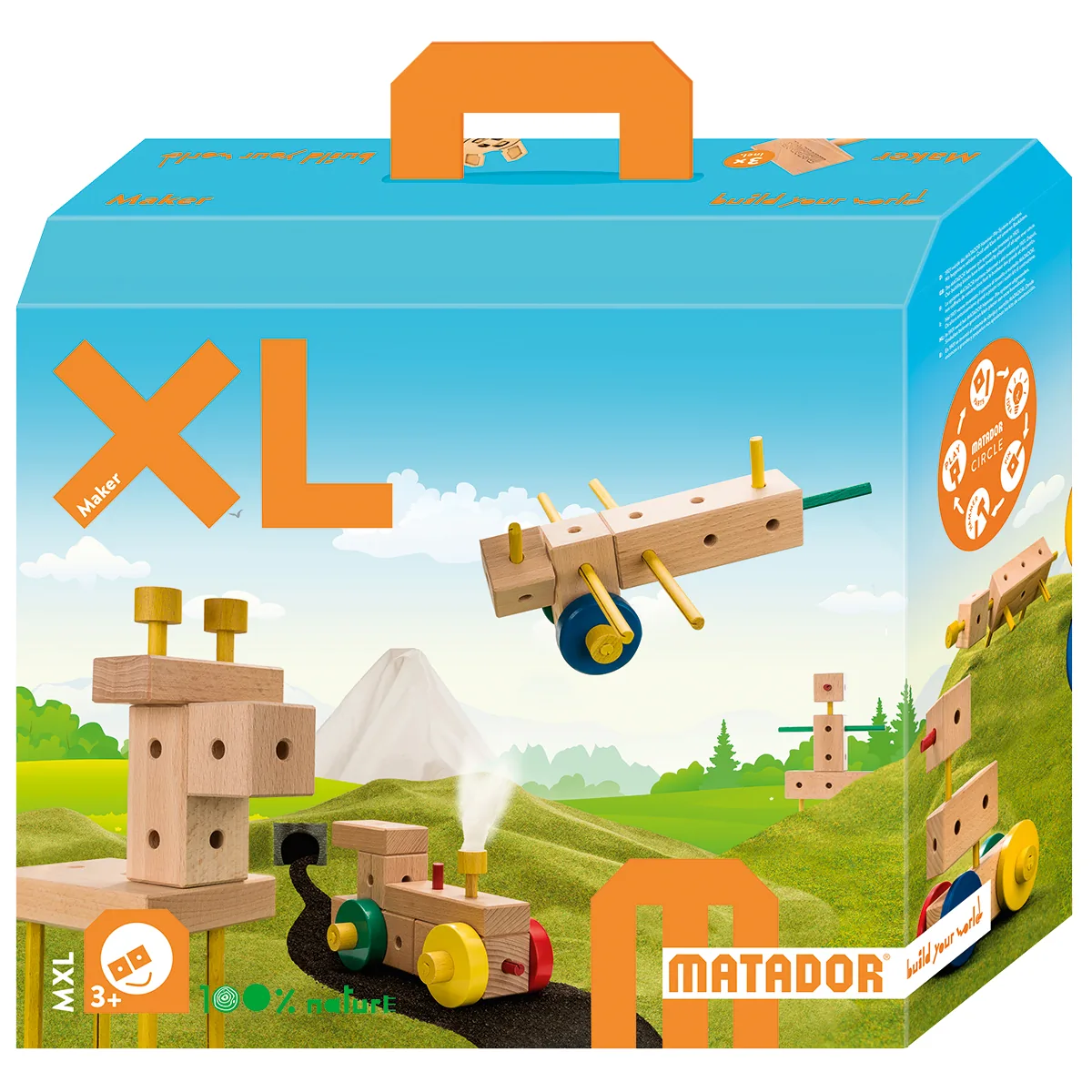 Matador Maker MXL 350 Teile — Eduplay padagogisches Spielzeug Kita