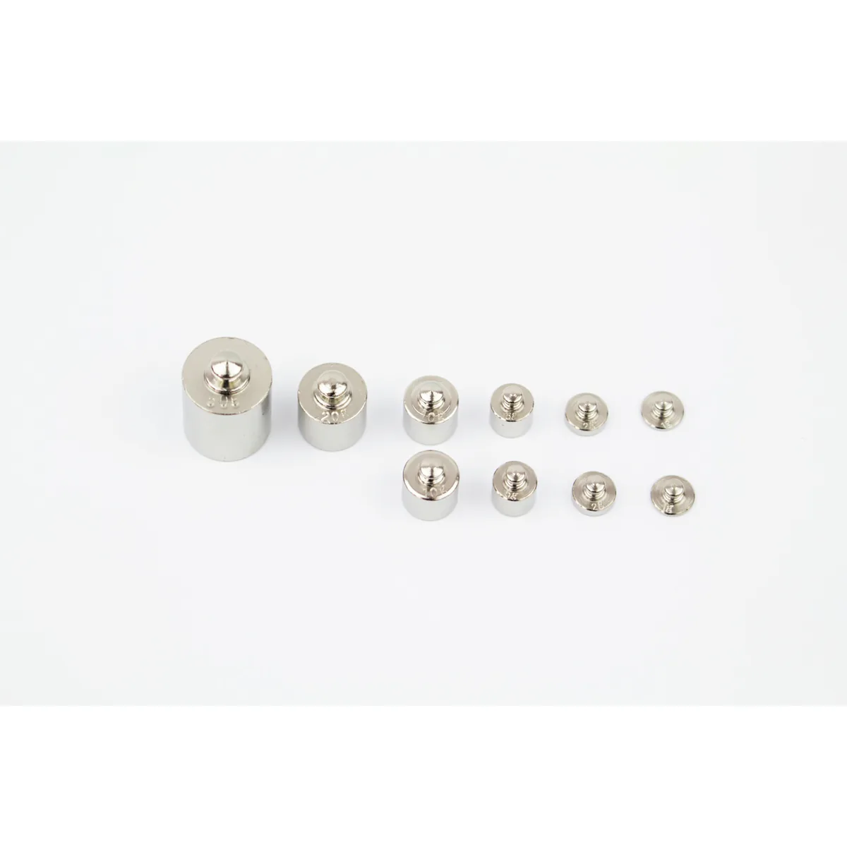 Metallgewichte 10er Set — Eduplay padagogisches Spielzeug Kita