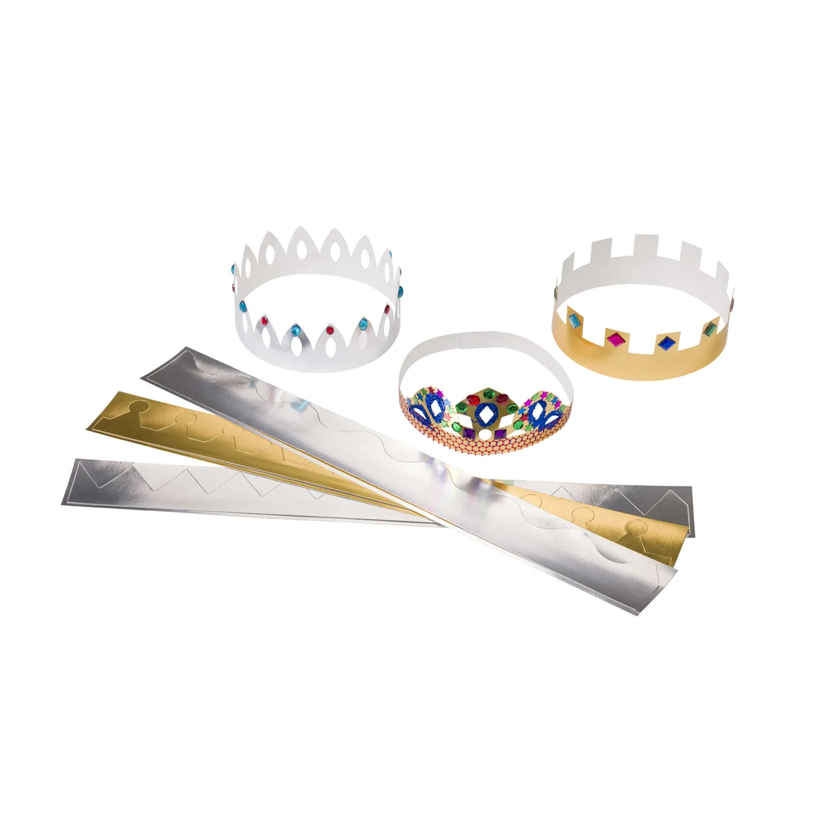 Metallic Kronen 12er Set — Eduplay padagogisches Spielzeug Kita Metallic Kronen 12er Set — Eduplay padagogisches Spielzeug Kita