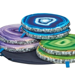 Mineral Slice Sitzkissen mit Tasche (6er-Packung) — Millhouse Lernspielzeug Schule Mineral Slice Sitzkissen mit Tasche (6er-Packung) — Millhouse Lernspielzeug Schule