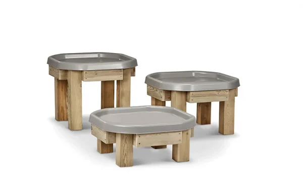 Mini Tuff Tabletttisch – 3er-SetNEU — Millhouse Lernspielzeug Schule