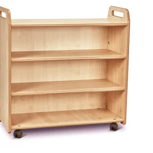 Mobiles Regal mit Spiegelrückwand (leer) — Millhouse Lernspielzeug Schule Mobiles Regal mit Spiegelrückwand (leer) — Millhouse Lernspielzeug Schule