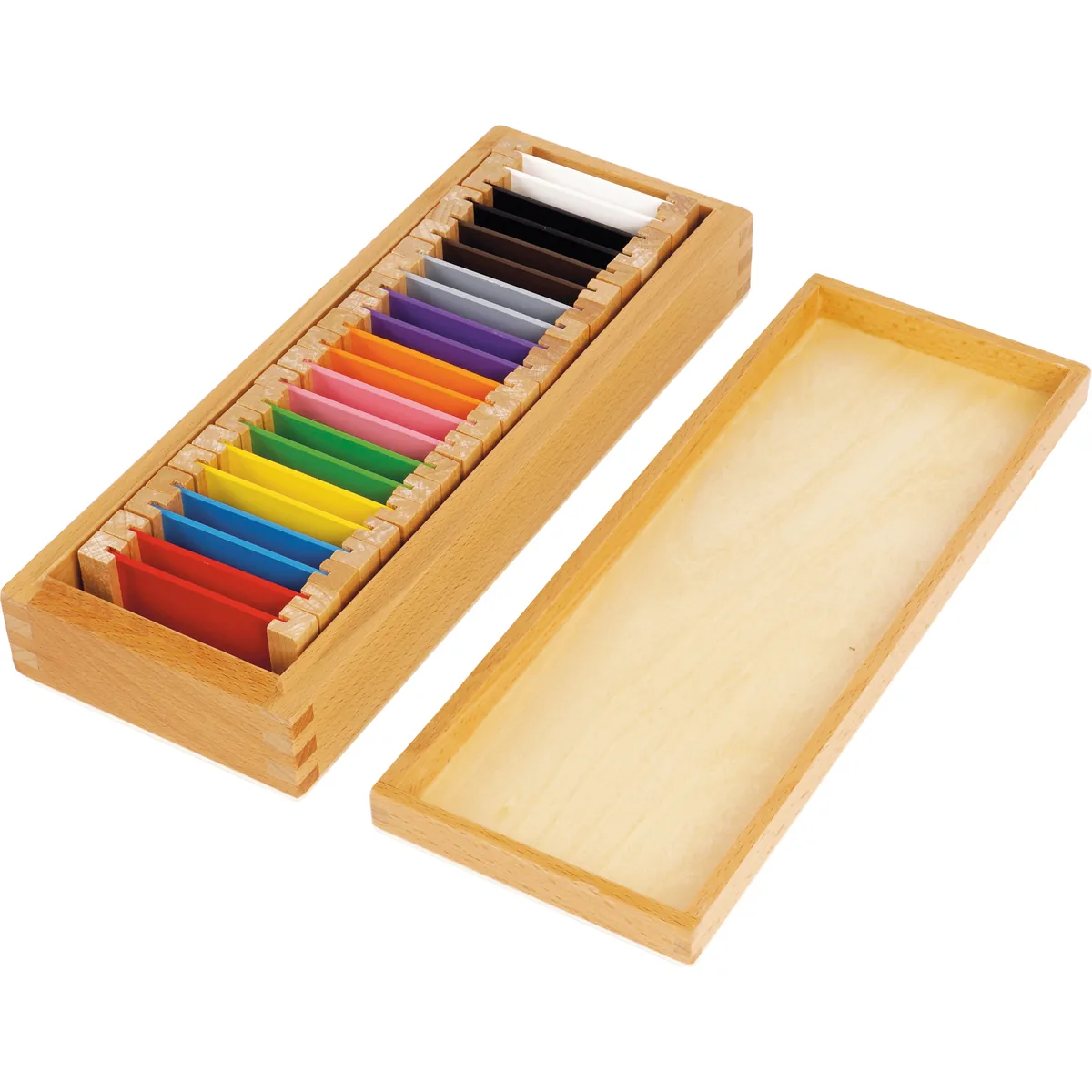 Montessori Farbtäfelchen 11 Paare — Eduplay padagogisches Spielzeug Kita