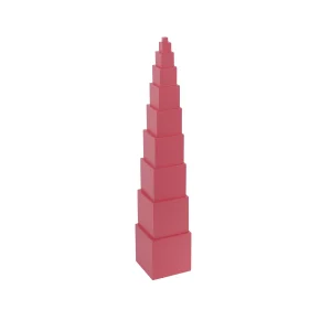 Montessori Rosa Turm — Eduplay padagogisches Spielzeug Kita