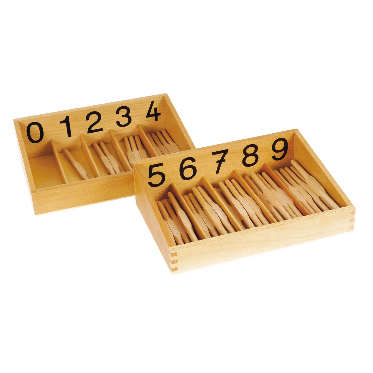 Montessori Spindelkästen 0-9 — Eduplay padagogisches Spielzeug Kita