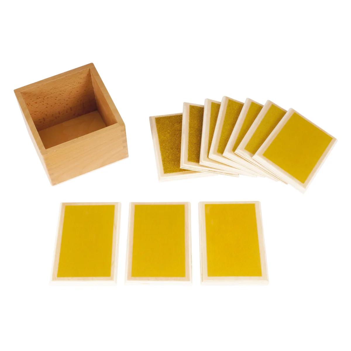 Montessori Tasttäfelchen grob-fein — Eduplay padagogisches Spielzeug Kita