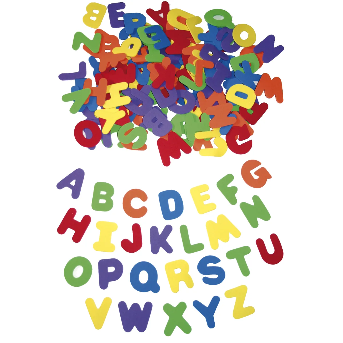 Moosgummi Buchstaben groß — Eduplay padagogisches Spielzeug Kita